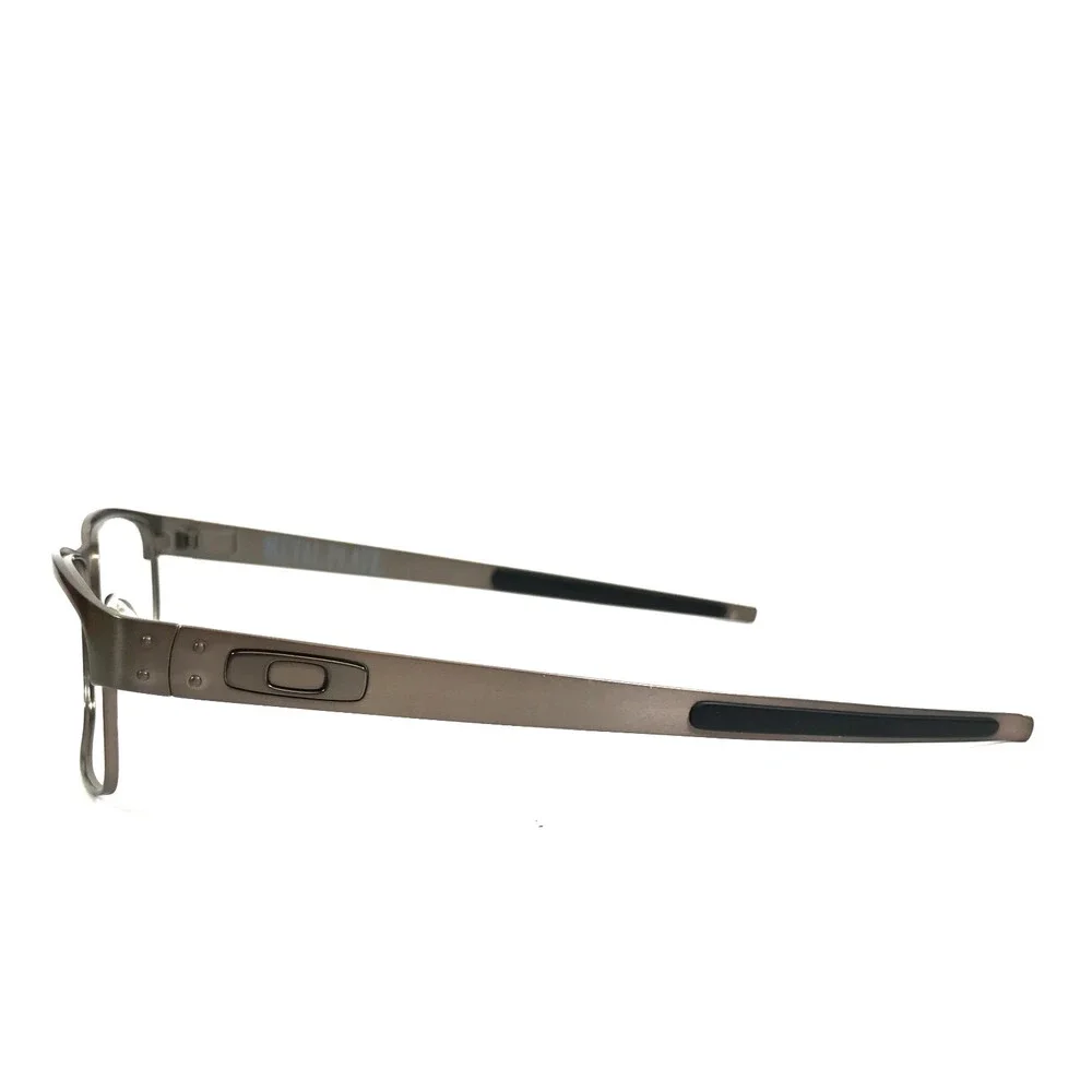 Oakley Eyeglasses Frames Metal Plate OX5038-0655 Brushed Chrome Gray 55-18-140